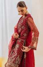 Beechtree Ruby Organza Suit 4-pcs - Image 2