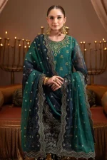 Embroidered Chiffon Dress Alizeh Deewani - Image 3