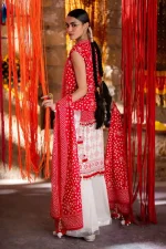 Unstitched 3Pc Printed Lawn Dress by Gul Ahmed CL-42316A - Image 5