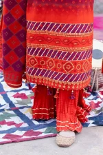 Unstitched 3Pc Printed Lawn Dress by Gul Ahmed CL-52410B - Image 4