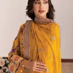 Unstitched 3Pc Lawn Dress Johra Aazina JH406