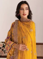 Unstitched 3Pc Lawn Dress Johra Aazina JH406