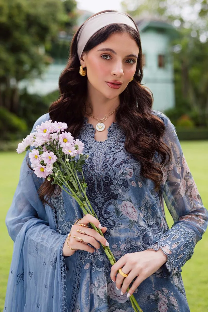 nbf-25-07-840x1260.jpg Unstitched 4Pc Embroidered Chiffon Dress Nureh Ballerina Formals NU2 – 184 - Image 1