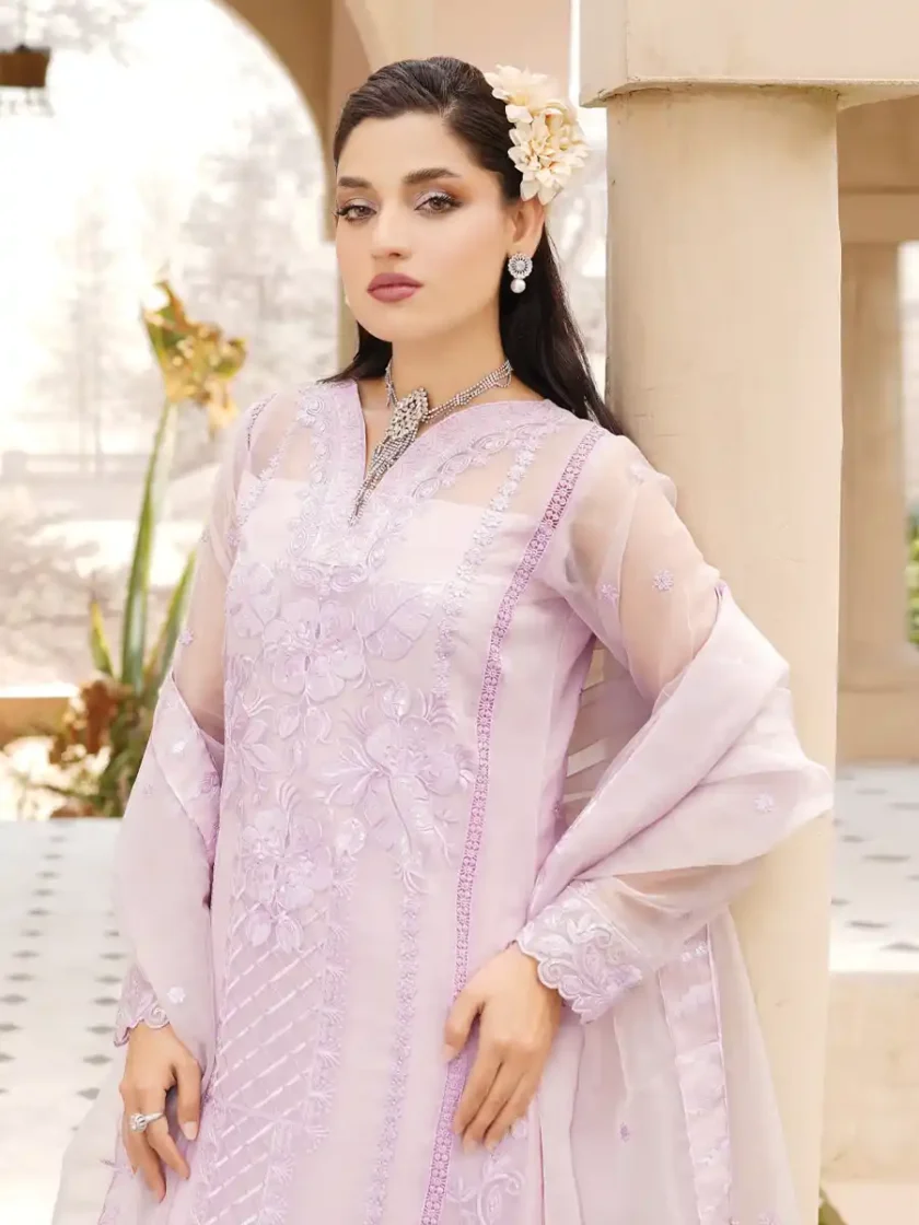 nv-pn-051-840x1120 Stitched Embroidered Purple Organza Dress - Image 1