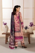 Unstitched 3Pc Printed Embroidered Lawn Dress Mashaal by Ramsha 1306 - Image 2
