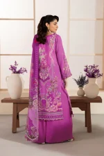 Unstitched 3Pc Printed Embroidered Lawn Dress Mashaal by Ramsha 1312 - Image 2