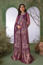 4 Piece Embroidered Fancy Dress Rang Rasiya Chatoyer Nareman - Image 6