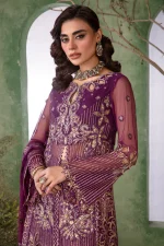 4 Piece Embroidered Fancy Dress Rang Rasiya Chatoyer Nareman - Image 8