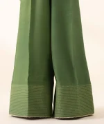 Unstitched 3Pc Embroidered Green Organza Dress by Sapphire - Image 6