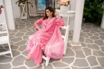 Unstitched 3PC Lawn Dress Gulbahar by Zainab Fazlani - Image 2