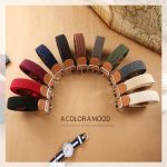 Internet Popular Square Buckle Punch-Free Women's Canvas Belt Men's Casual Elastic Elastic Pin Buckle Belt Wholesale - Image 4