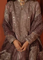 ✨ Bottle Green Chiffon Lehenga by Mohagni – AVR0033 ✨ - Image 6