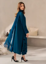 Linen Kurta Set in Teal – Elegant & Comfortable Daily Wear - Image 7