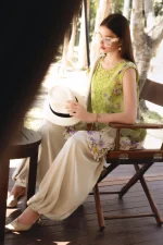 🌿 Beige & Green Lawn Unstitched – Summer Daily Elegance 🌿 - Image 2