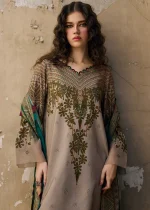 Poly Silk Kurta Set in Brown – Elegant & Comfortable - Image 5