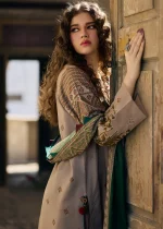 Poly Silk Kurta Set in Brown – Elegant & Comfortable - Image 3