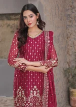 Chiffon Gharara – Festive Party Collection - Image 5