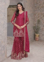Chiffon Gharara – Festive Party Collection - Image 6