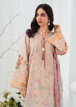 Peach Pink Lawn Kurta Set – Elegant Summer Collection - Image 3