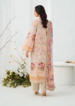 Peach Pink Lawn Kurta Set – Elegant Summer Collection - Image 5