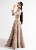 Chiffon Lehenga in Pink – Wedding Ready Glam - Image 3
