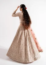 Chiffon Lehenga in Pink – Wedding Ready Glam - Image 4