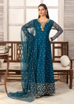 Cotton Net Anarkali – Elegant Wedding Collection - Image 3