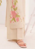 Ivory Embroidered Lawn Kurta Set – Elegant Summer Look - Image 4