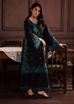 Linen Kurta Set in Black – Minimal & Classy Look - Image 7