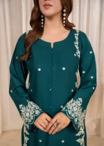 🌿 Pine Green Linen Kurta Set – Elegant Everyday Comfort 🌿 - Image 7
