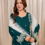 🌿 Pine Green Linen Kurta Set – Elegant Everyday Comfort 🌿