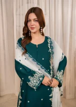 🌿 Pine Green Linen Kurta Set – Elegant Everyday Comfort 🌿